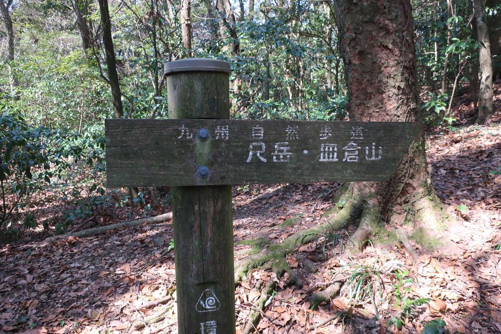 ついに皿倉山の文字が！