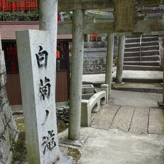 白菊の滝