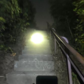 天国まで続く栂尾山の魔の384階段…