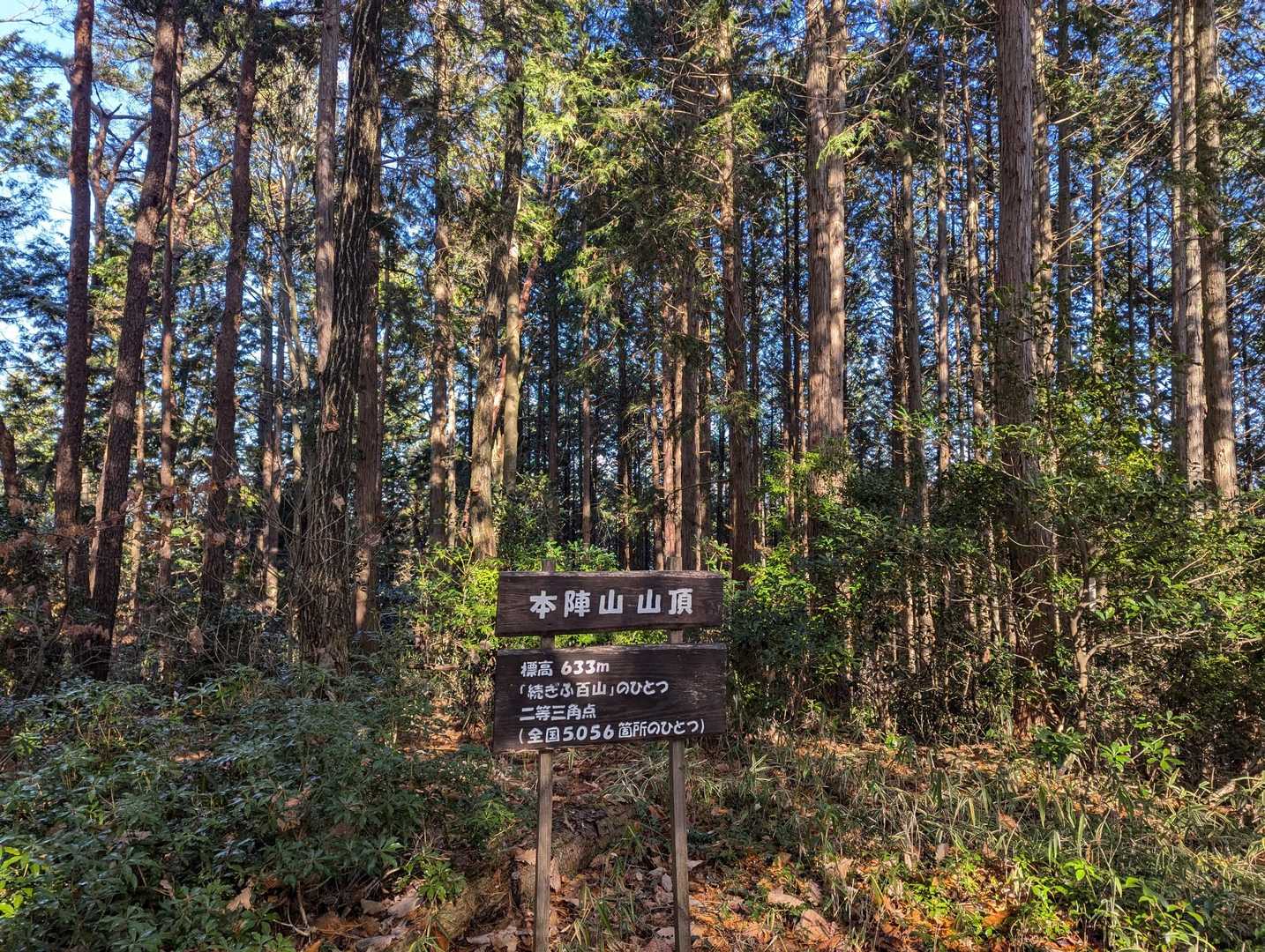 大湫コミュニティセンターバス停-本陣山 周回コースの写真