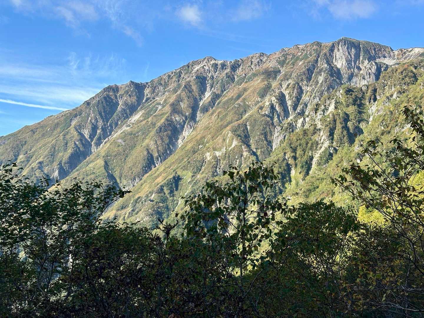 北アルプス裏銀座登山口-前烏帽子岳-烏帽子岳-野口五郎岳- 縦走コースの写真