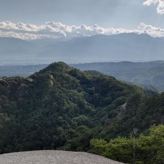 南から南西の展望
南アルプス方面