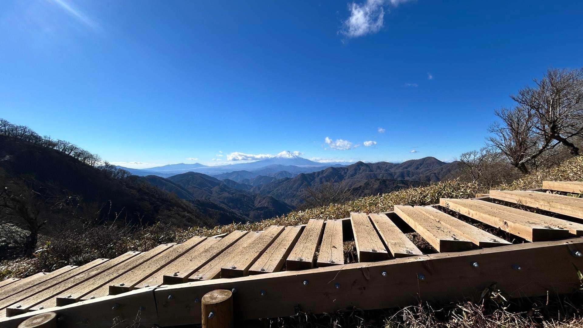 戸沢の出合登山口-塔ノ岳-日高-竜ヶ馬場-丹沢山 往復コースの写真