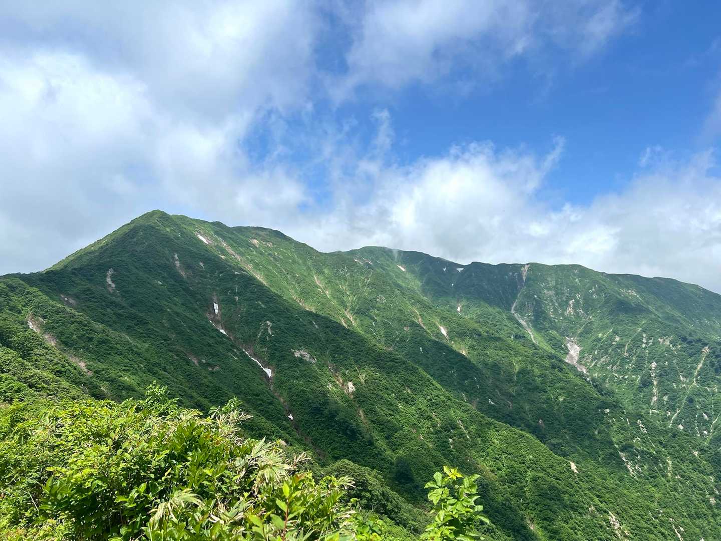 振り返って神室山⛰️