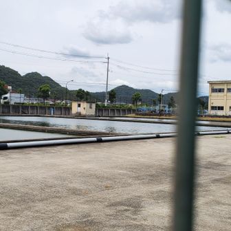 下山しました
姫路水道局山崎浄水場
凄い勢いで水が出ていた🏊飛び込みたい