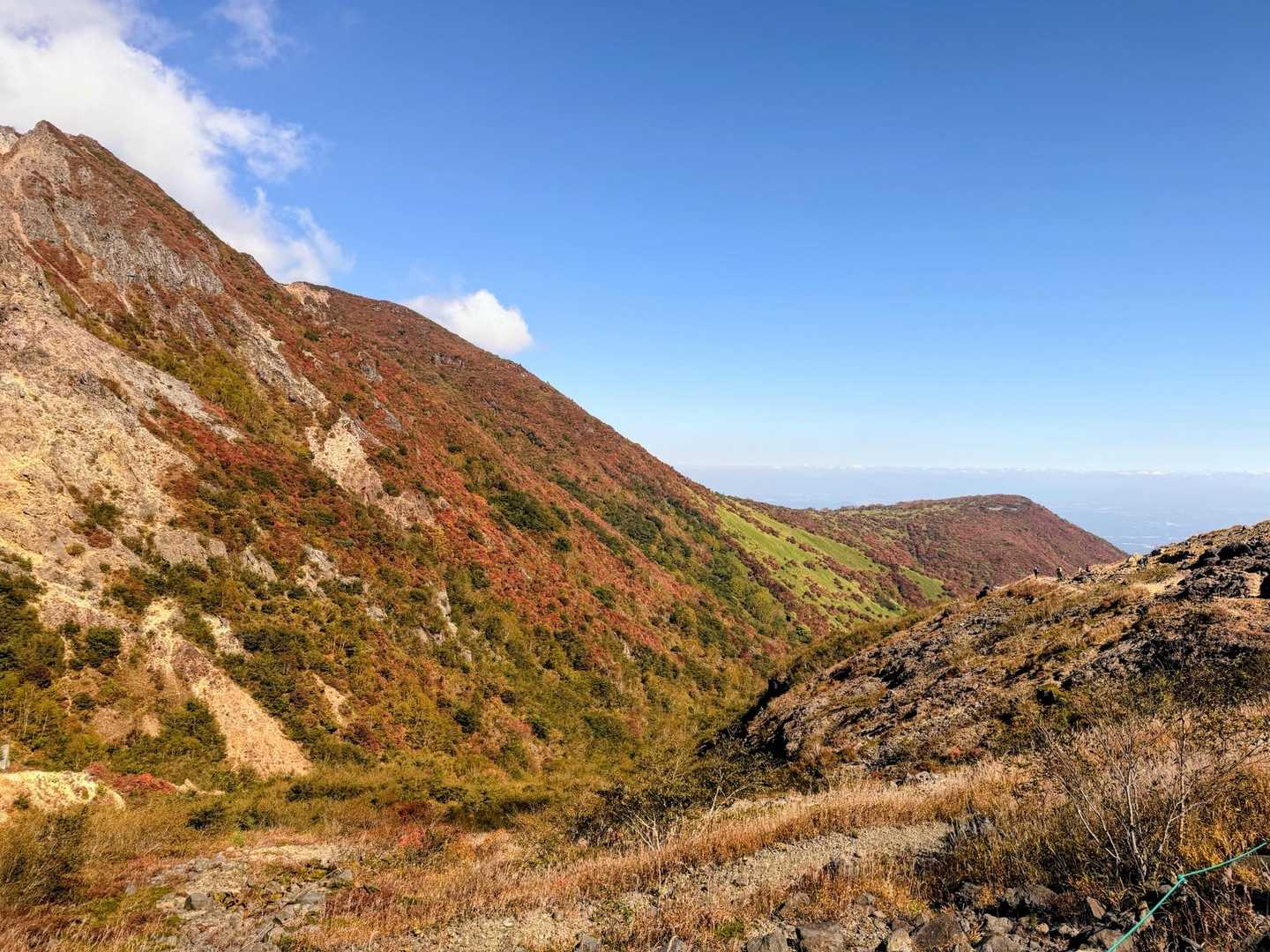 那須岳の紅葉も素晴らしいですね👍