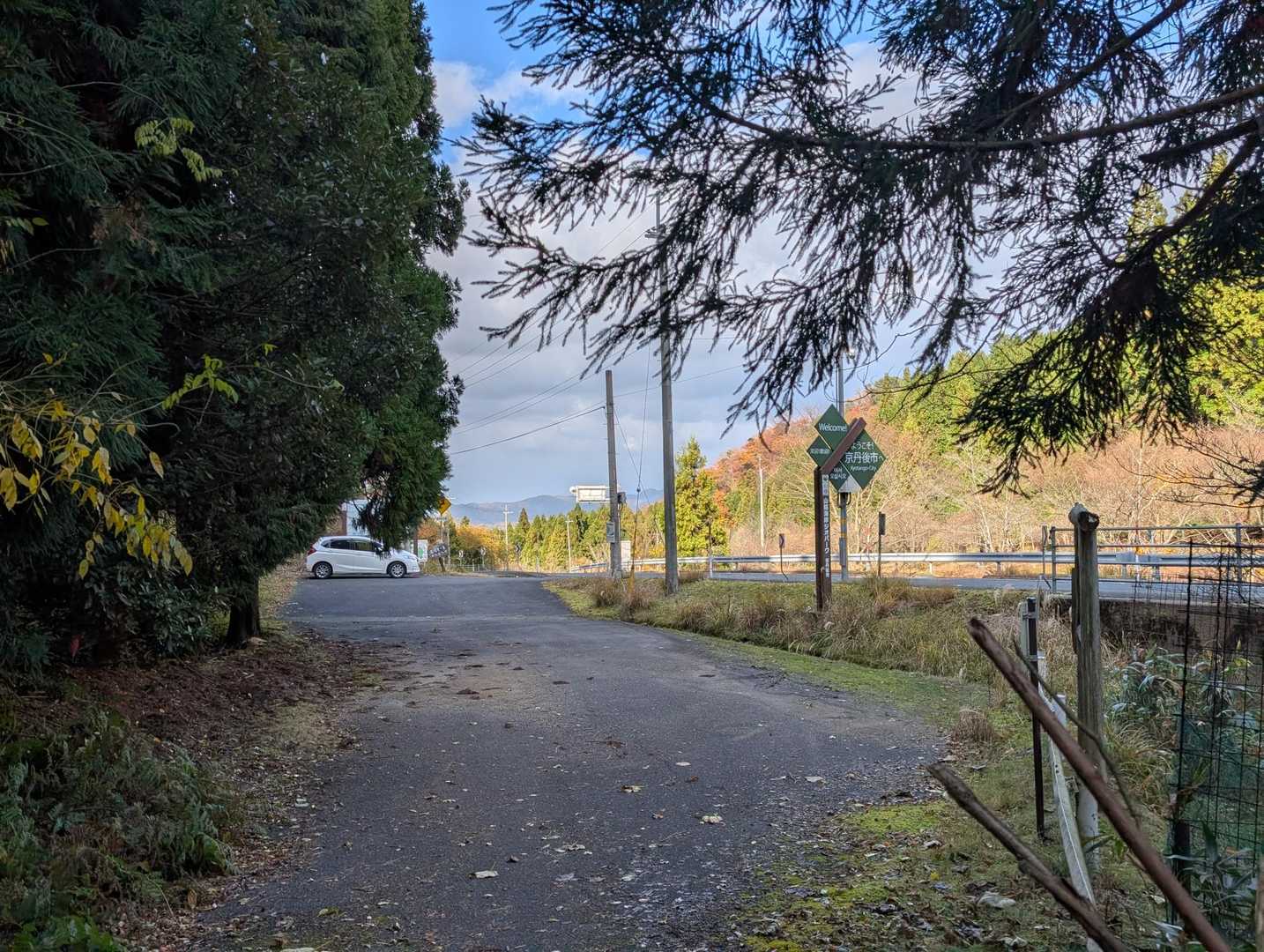 駐車場に到着
とても歩きやすい山でした。