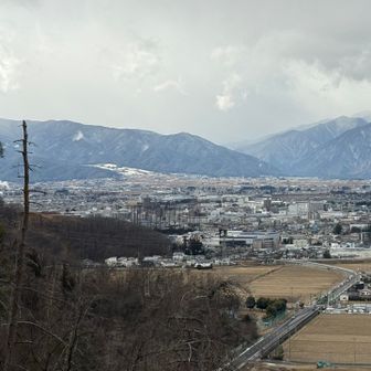 奥は、山形村、朝日村⛷️