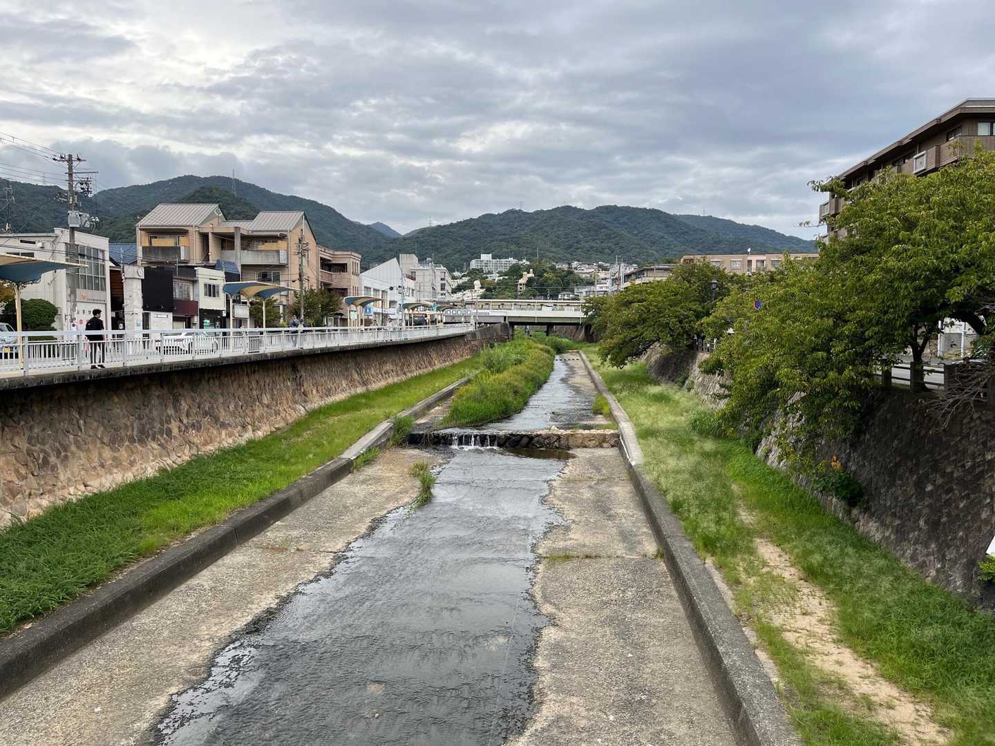 六甲山に夕方から登るのは初めて