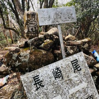 今日の最終目標長崎尾到着。
昼食後下山開始。