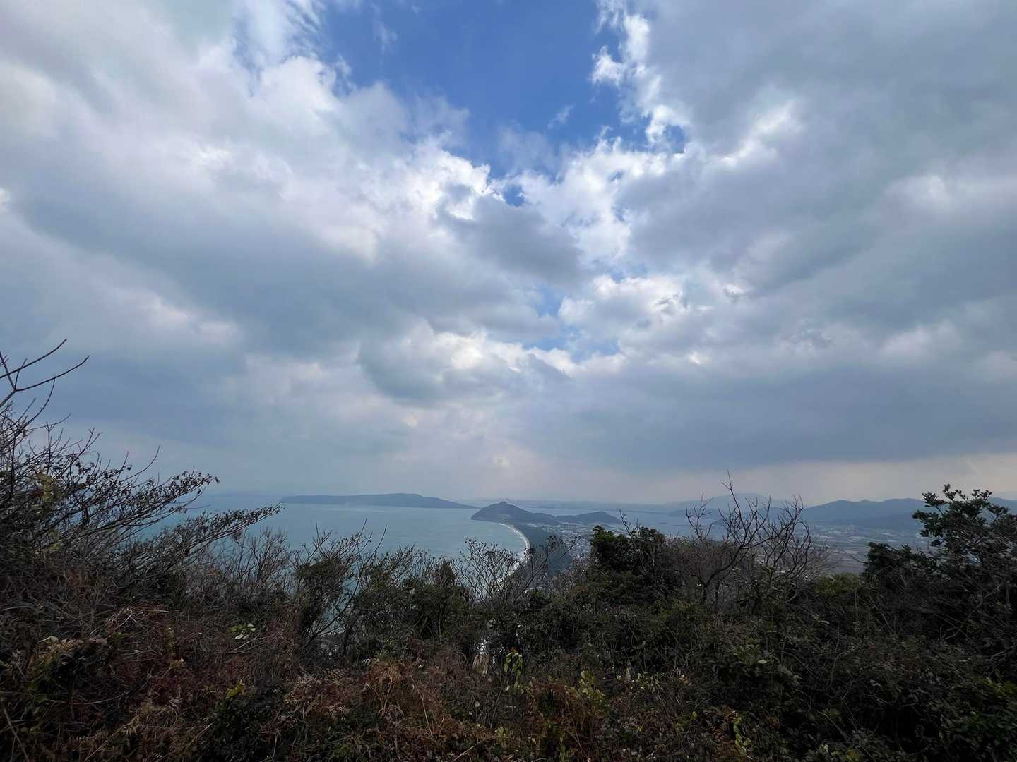 白い景色でしたな