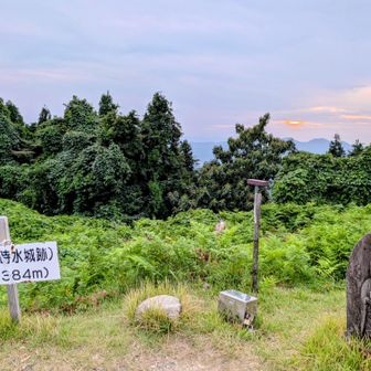 2回目の山頂　384m