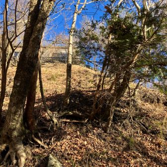 山小屋が見えたり、稜線が見えると安心する。