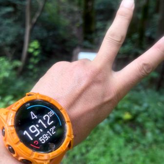 っで下山。
コースタイムは１時間デス⏰