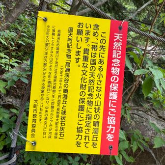 いざ噴湯丘へ🚶‍♂️