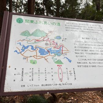 神奈川県の道は、三浦半島〜丹沢山〜峯の薬師
17コースで東京都の道に繋がります