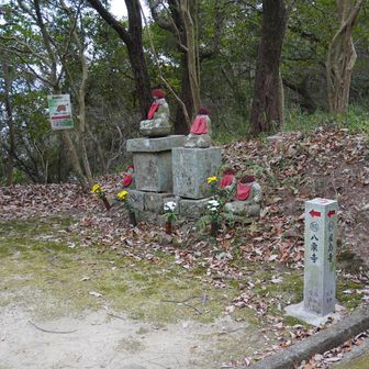 遍路道を下って帰ります。