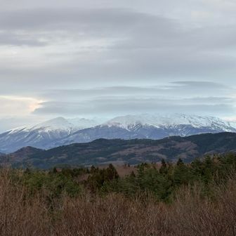 ソロで見る鳥海山、いい。