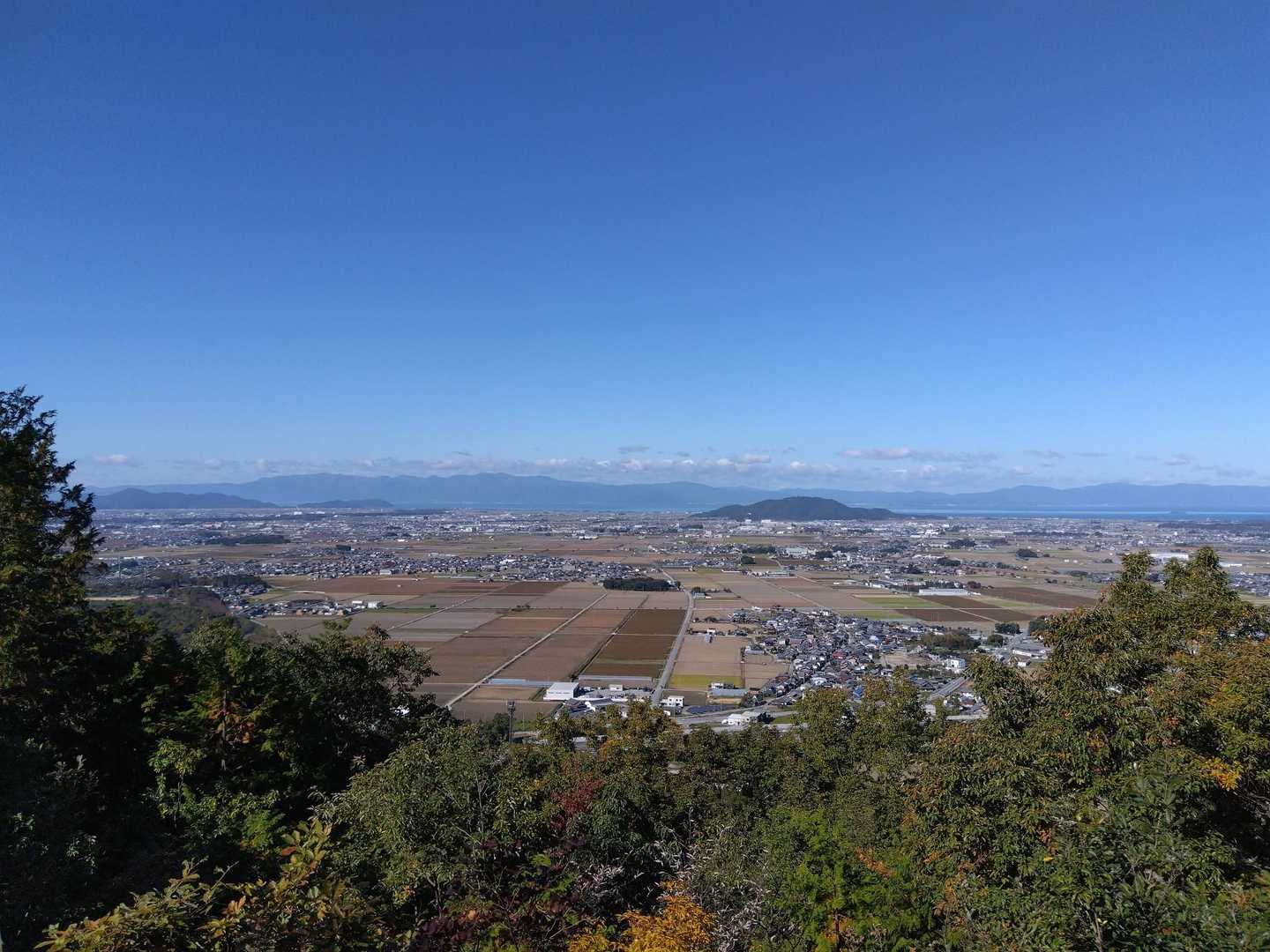 上臈落としからの展望