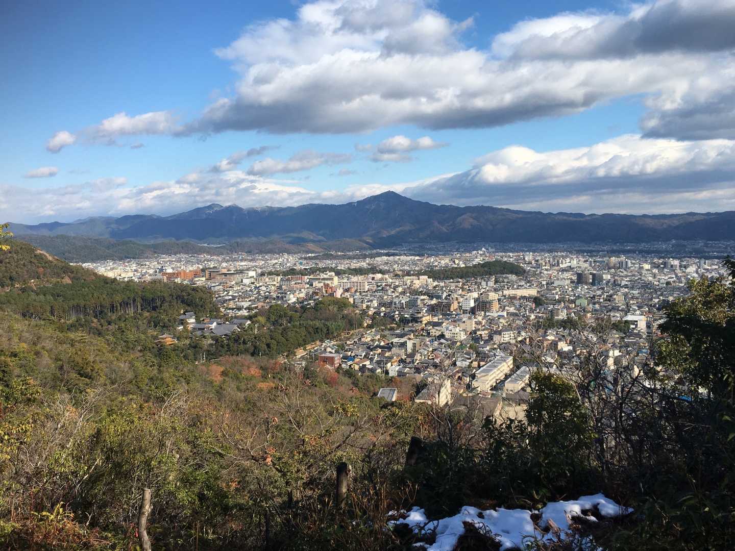 衣笠山 往復コースの写真