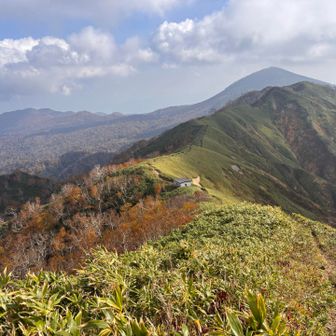 奥にピンネシリ⛰️登った山が見えると嬉しい☺️