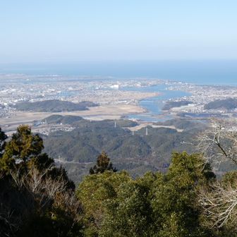 朝熊峠からの景色