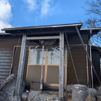 お参り　ガラ～ン♫