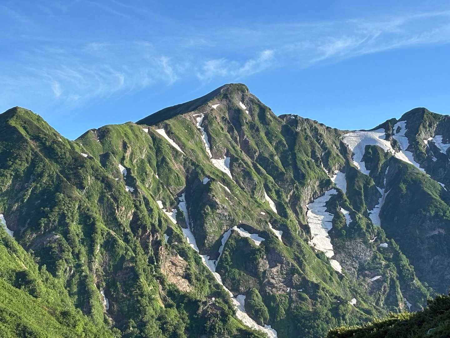 鹿島槍ヶ岳、登れなかったけど
かっこいい😎
