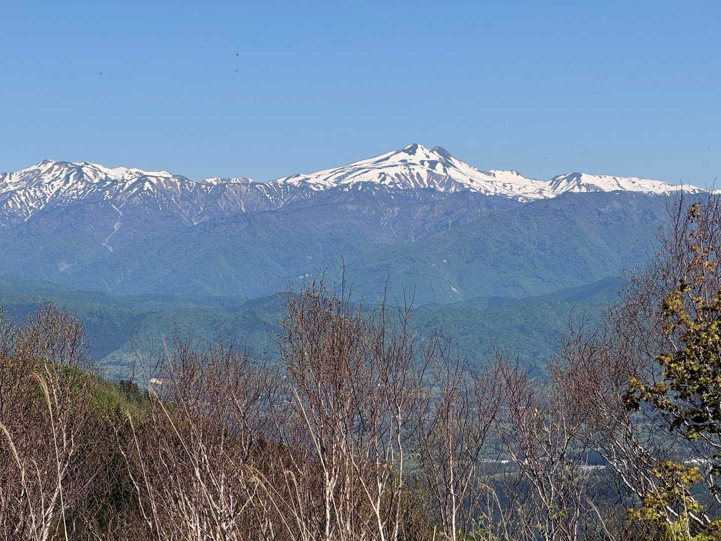 鷲ヶ岳 往復コースの写真