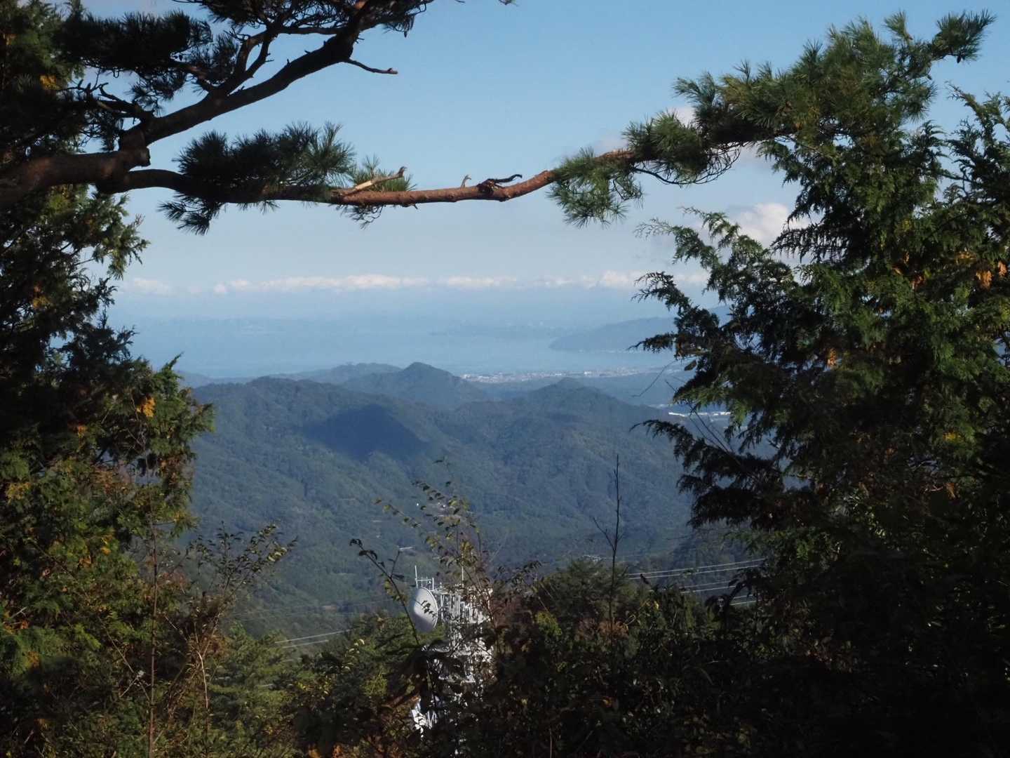 矢筈山・女体山登山口-女体山 (長尾）-女体山 縦走コースの写真
