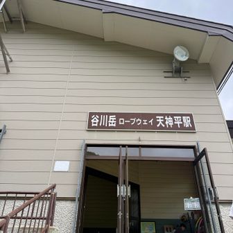 ロープウェイ🚡に無事到着