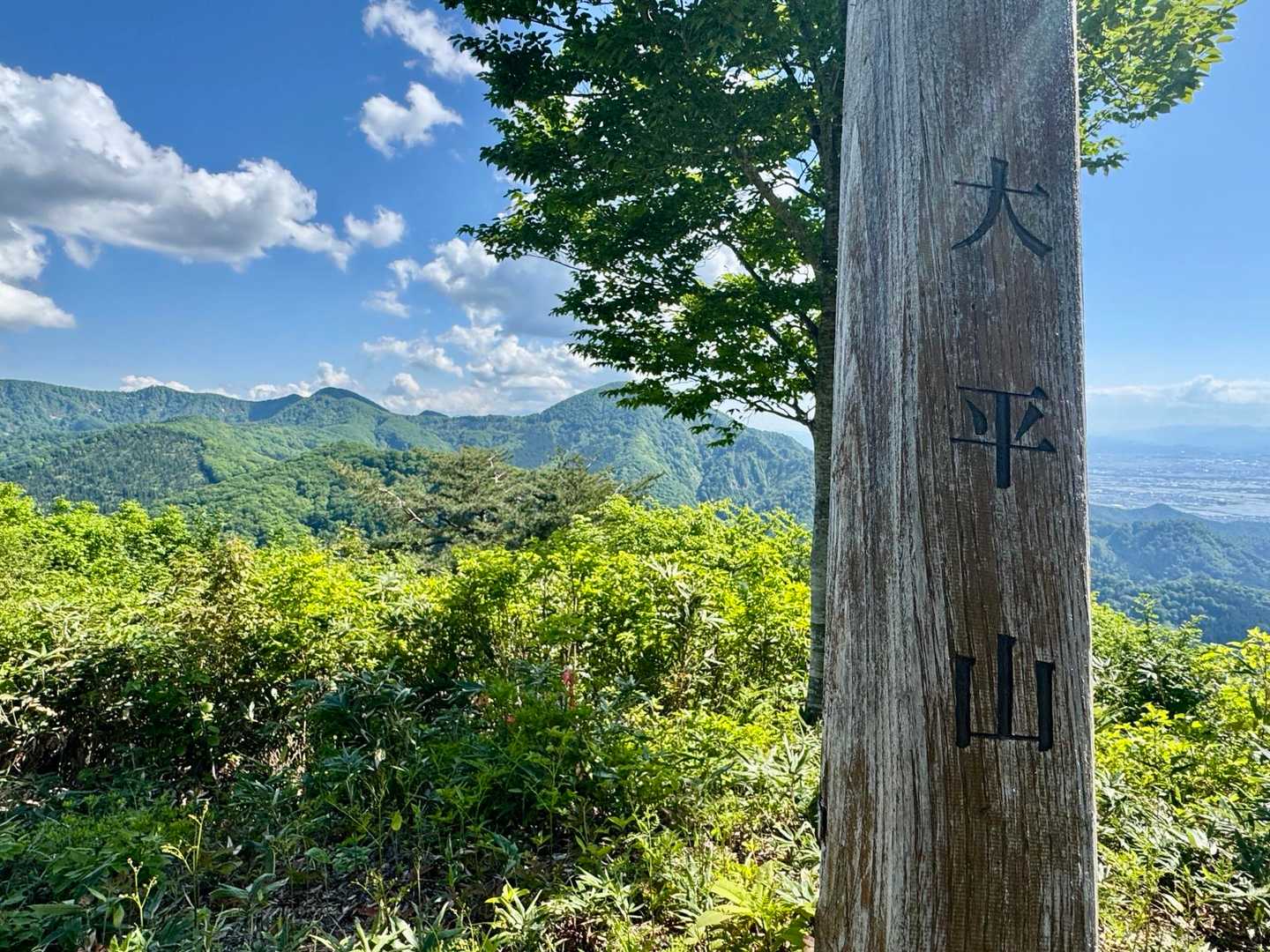 大平山（おおひらやま・813m）山頂