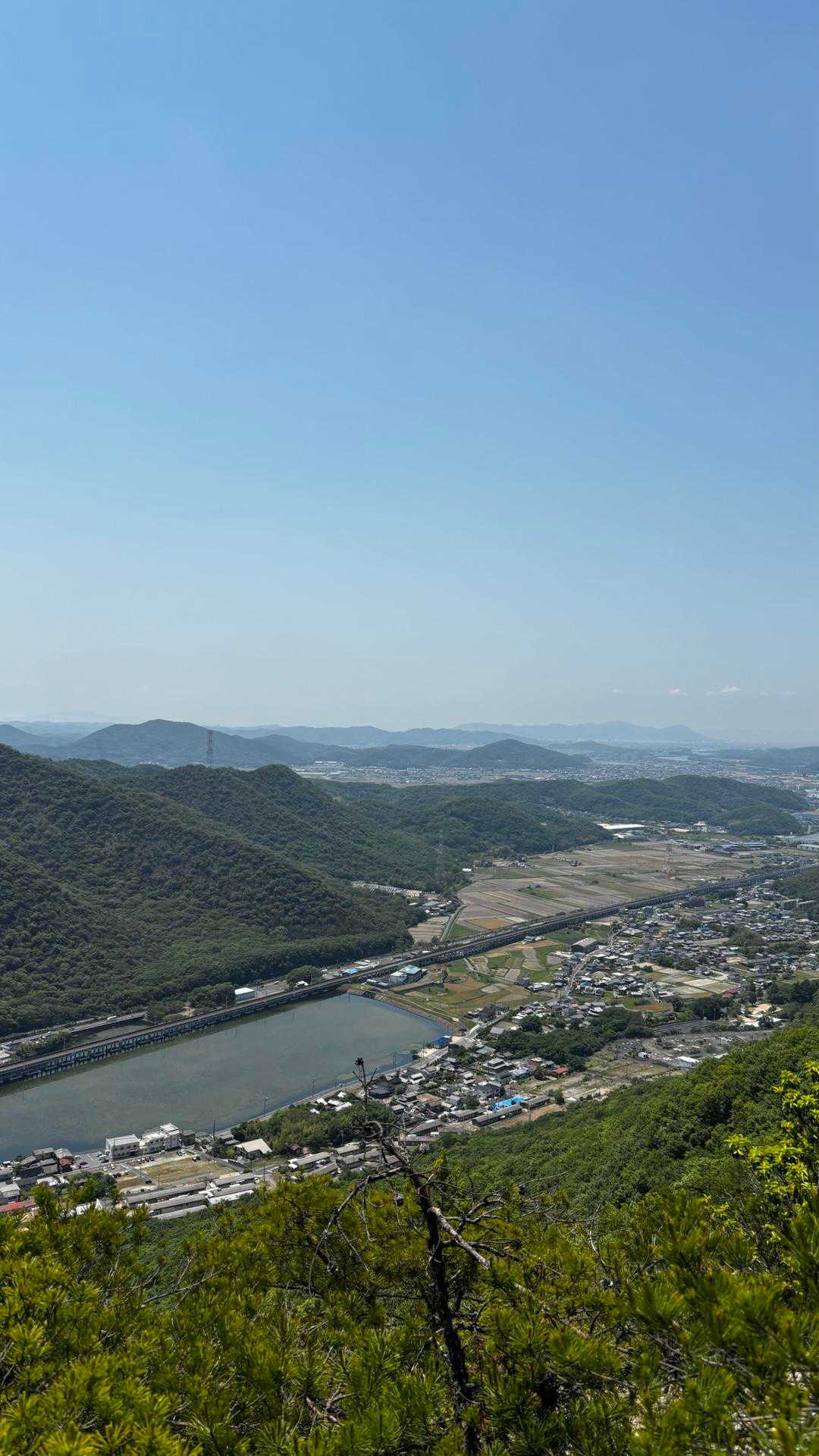 医王山へ行く途中の景色✨