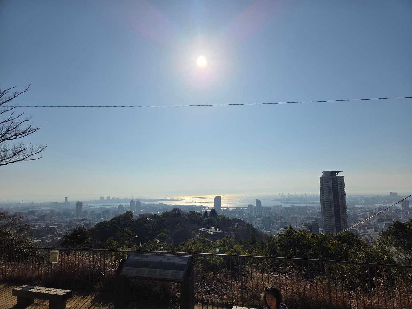新神戸駅-滝山城跡登山口-上野道登山口 縦走コースの写真