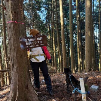 風がキツすぎて、証拠写真撮ってすぐに下山
