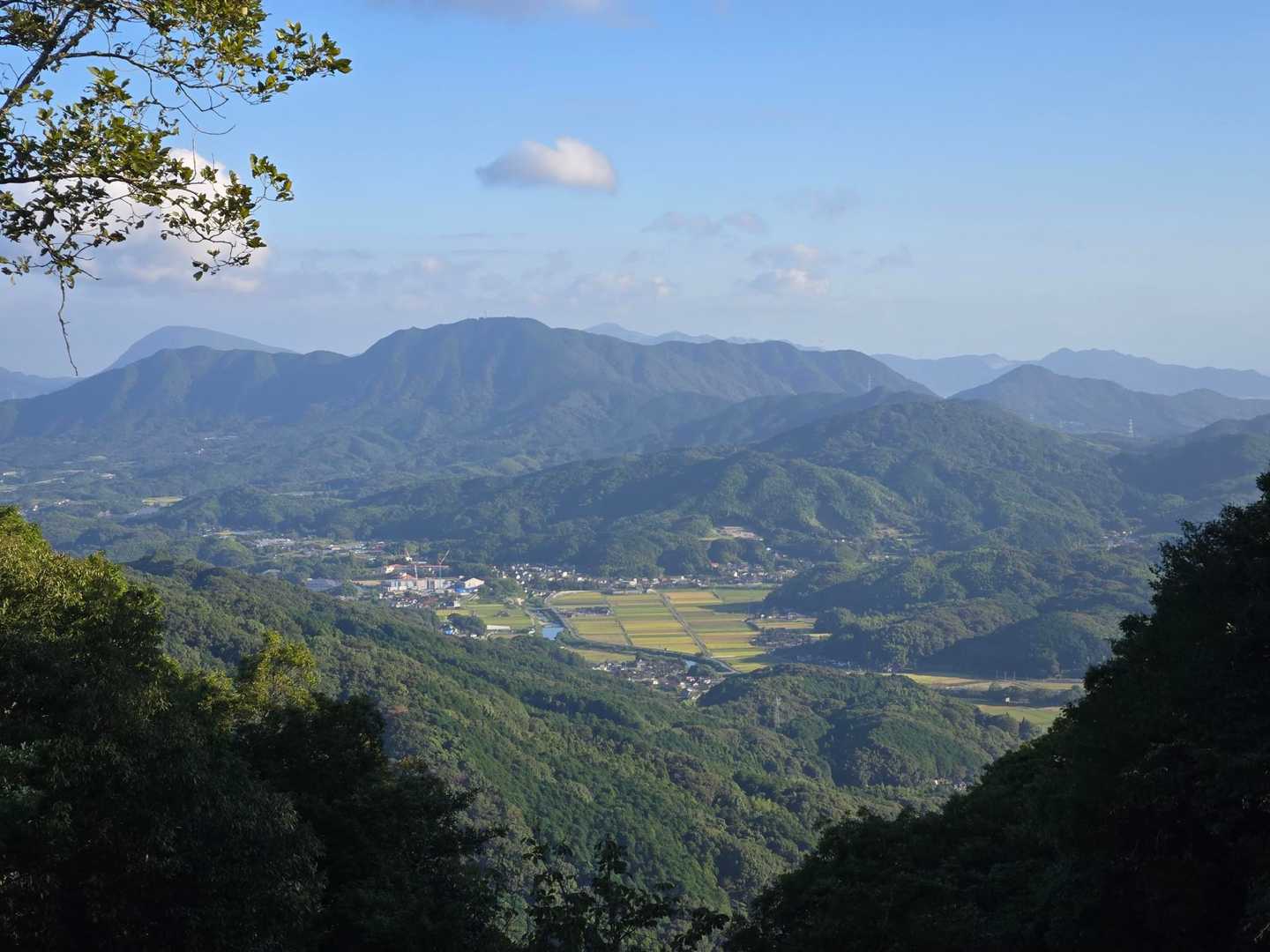 展望台から竜ヶ鼻方面