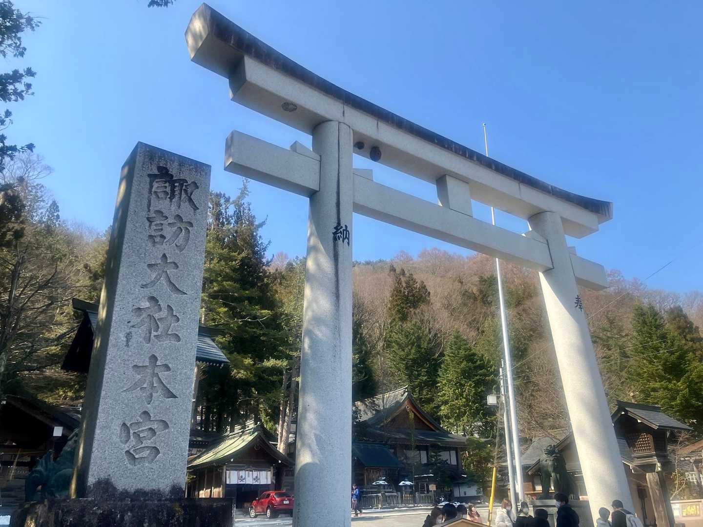 諏訪大社-守屋山入口-鳩ヶ峰-守屋山登山道入口-守屋神社奥 往復コースの写真