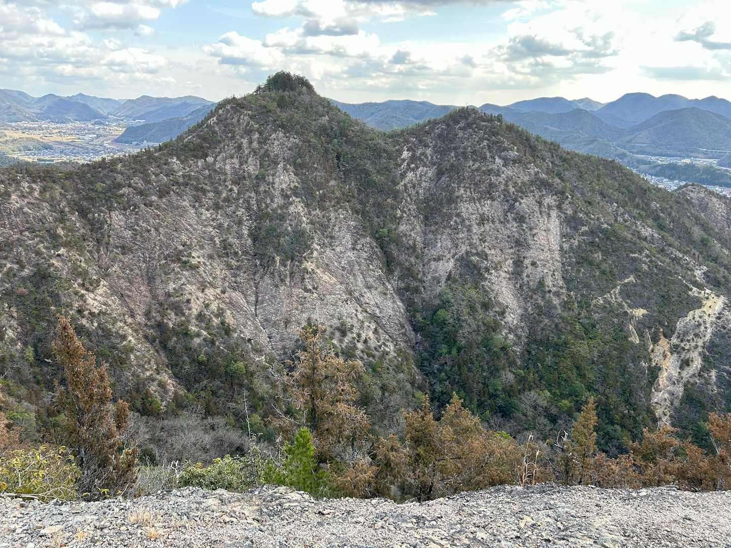 まさに低山ならではのご褒美ルート