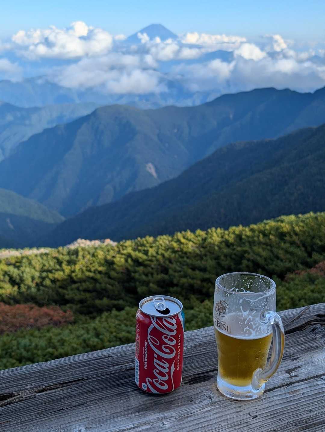 2 day hike across Japan's 2nd/3rd/4th tallest - 農鳥岳・農鳥岳（西