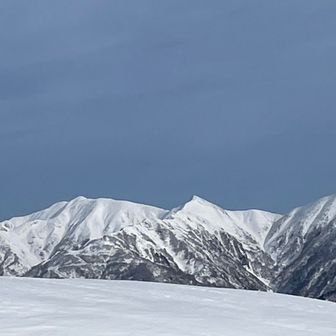 朳差岳　鉾立峰　クッキリ✨