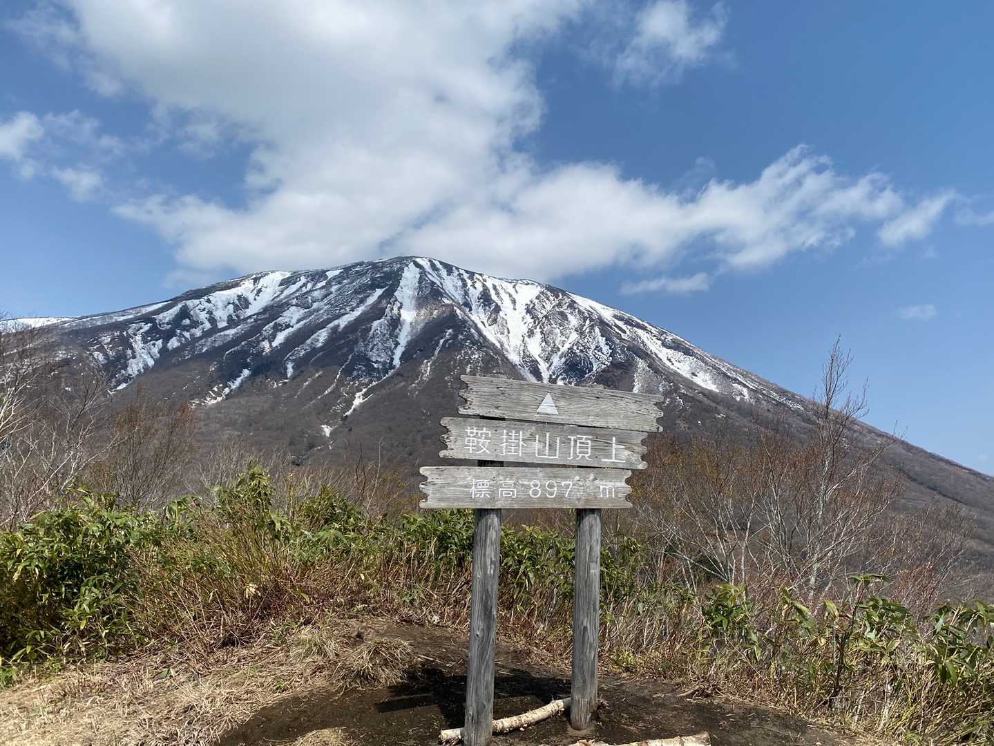 よい眺め しかし風は強い