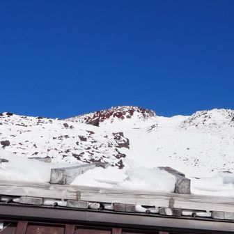 山頂はド晴天だけど
風が中々強い😅