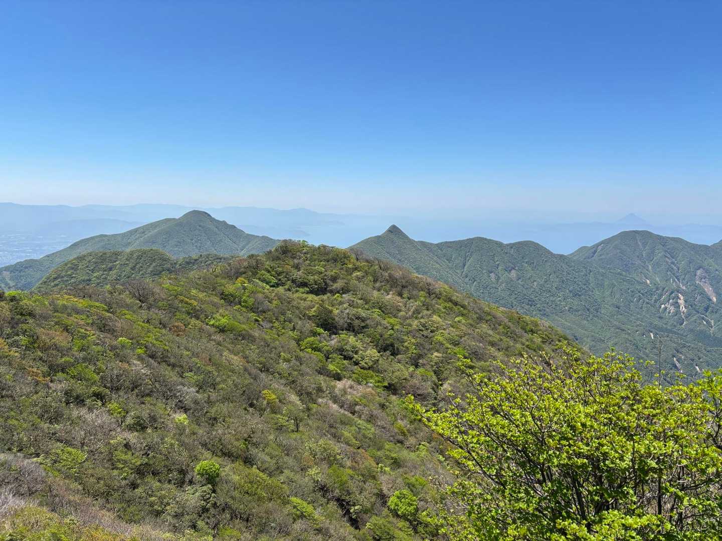 御岳登山口-忠兵衛岳-御岳-スマン峠-大箆柄岳 往復コースの写真
