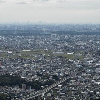 展望台から
名古屋方面