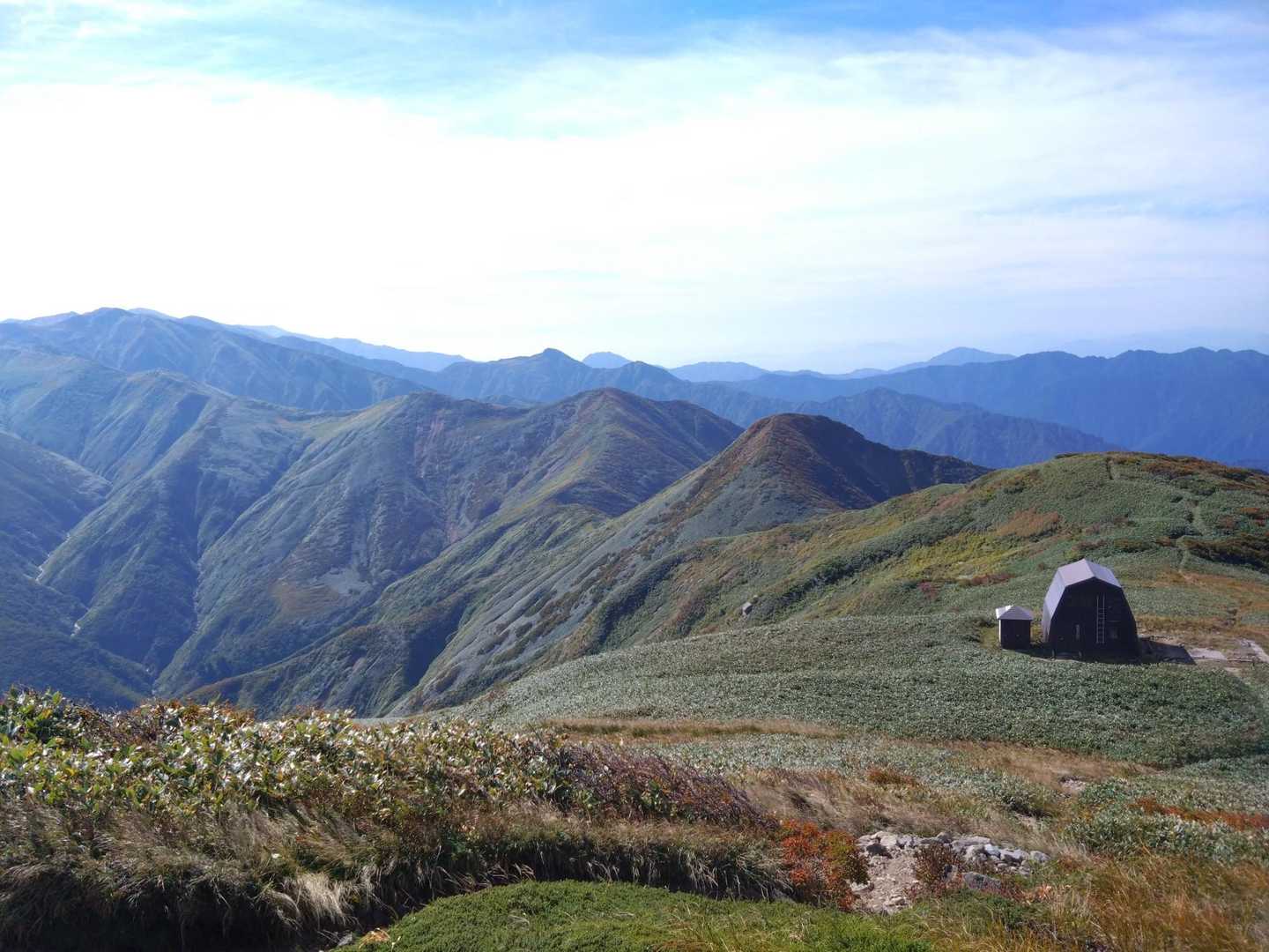 足の松尾根登山口-えぶり差岳 往復コースの写真