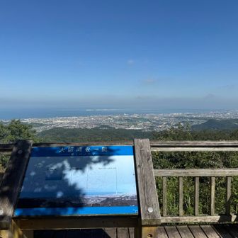 第1パノラマからの眺望
今日は関空は見えますが霞んでいて六甲山は見えませんでした