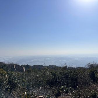 天気は良いけど、モヤってる
黄砂なのかな