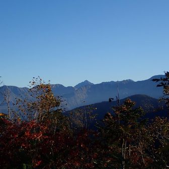 横に目を追っていくと剱岳❓…かな🤔