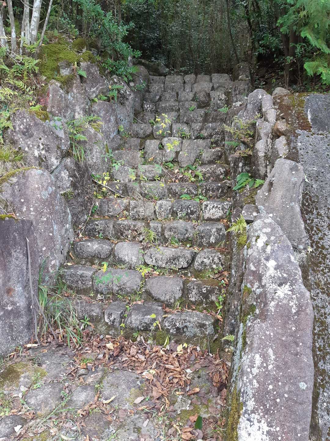 最後の階段降りて