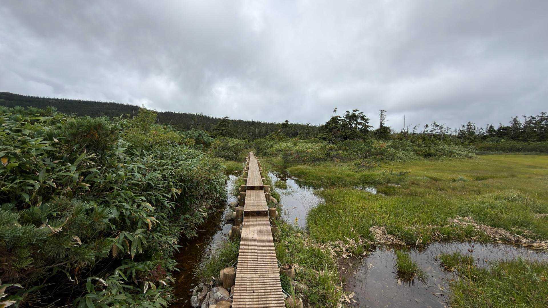 茶臼岳登山口-茶臼岳-源太森-八幡平-八幡平登山口 縦走コースの写真